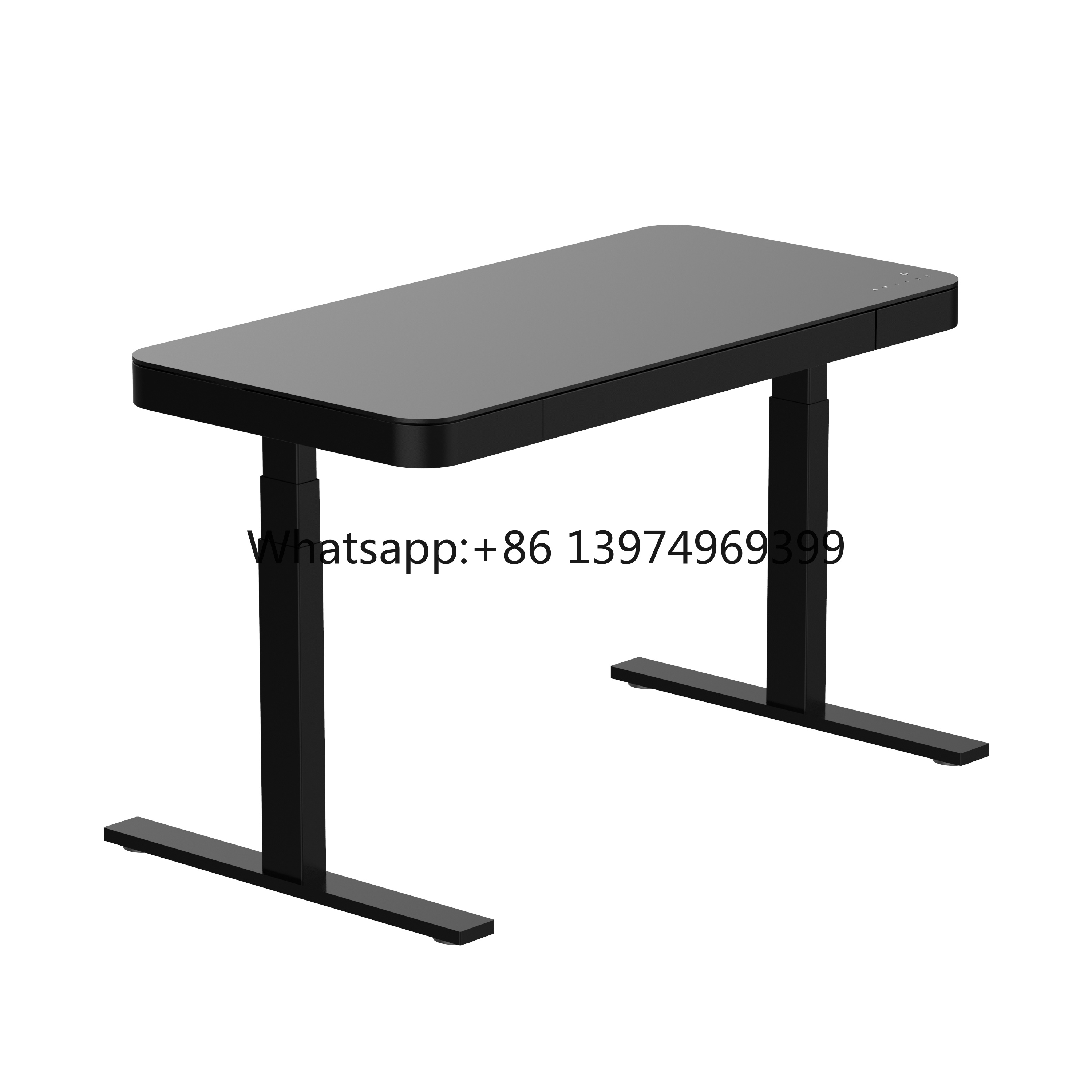 Office Furniture Design - Bureaublad met op maat gemaakt logo,