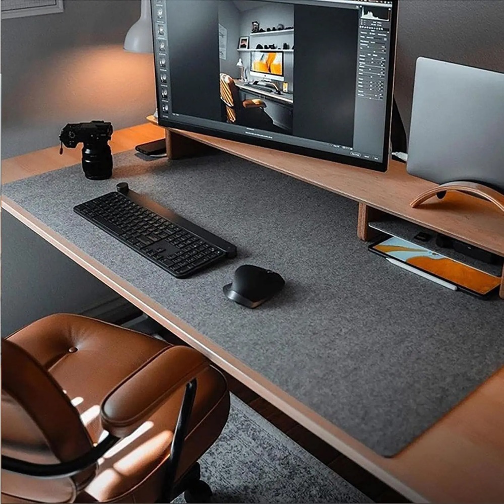 Office Furniture China - Vilten bureaumat Computermat voor bureau (31,5x15,7