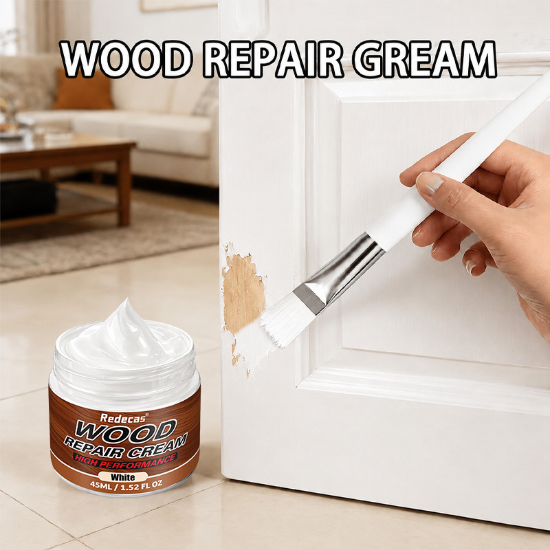 Office Furniture Repair - Reparatiepasta voor wit hout, vuller voor