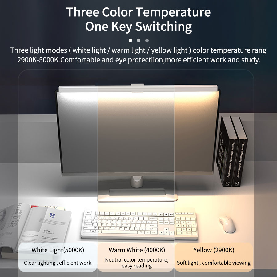 50cm LED Monitor Lichtbalk Sch - Office Furniture Design recensie en prijs