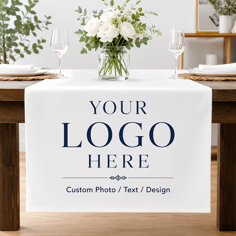 Aangepaste tafelbanner bruilof - Work Office Furniture recensie en prijs