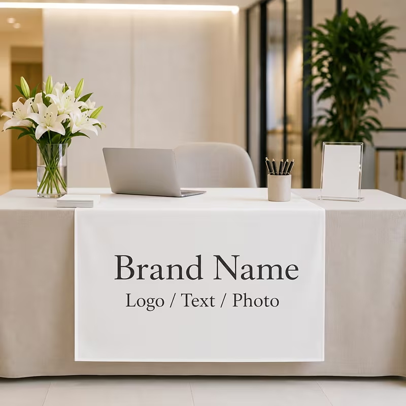 Aangepaste tafelbanner bruilof - Work Office Furniture recensie en prijs