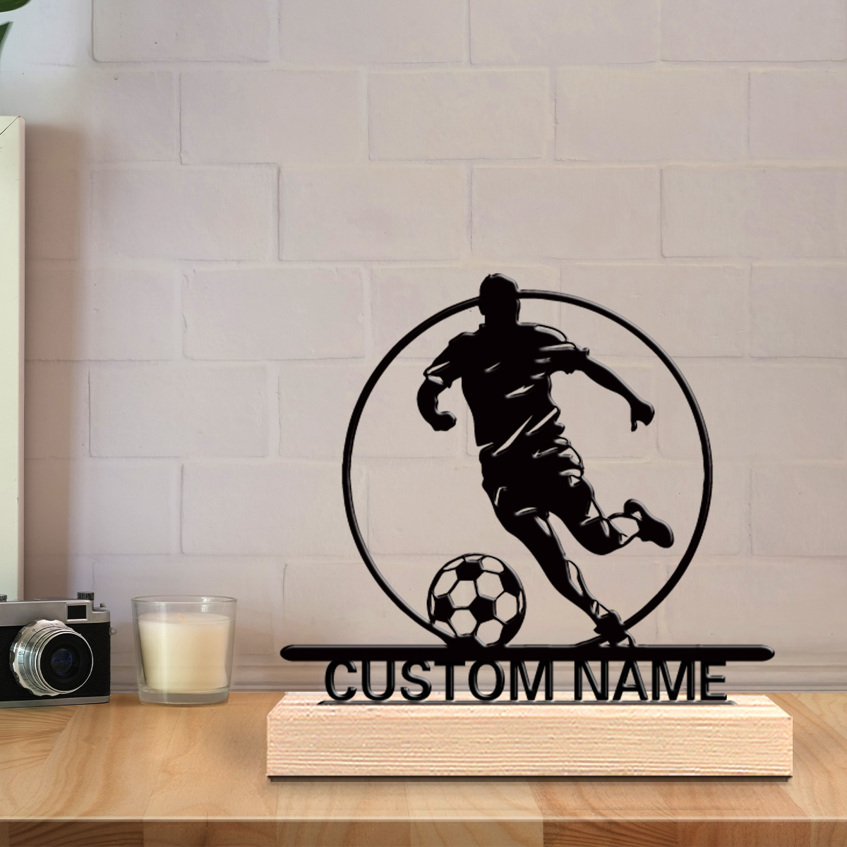 Aangepaste voetbalspeler metal - Office Furniture Design recensie en prijs