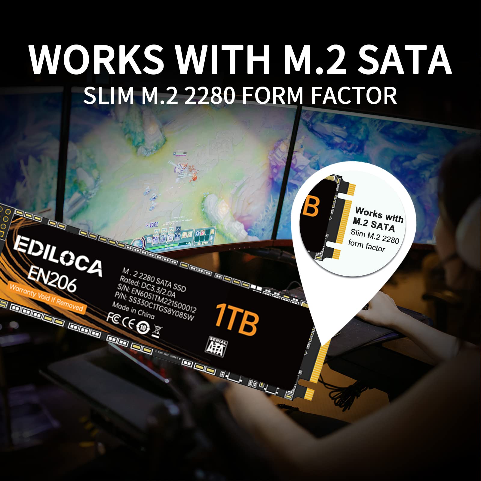 Ediloca EN206 SSD SATA 256GB 5 - Work Office Furniture recensie en prijs